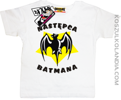 Następca Batmana - koszulka dziecięca - biały