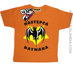 Następca Batmana - koszulka dziecięca - pomarańczowy
