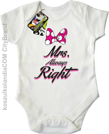 Mrs always Right dla Niej - Body dziecięce