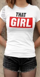 Challenge tshirt that girl - koszulka damska 2