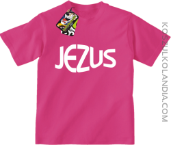 JEZUS Jesus christ symbolic - Koszulka Dziecięca - Fuksja Róż