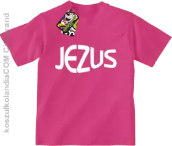 JEZUS Jesus christ symbolic - Koszulka Dziecięca - Fuksja Róż