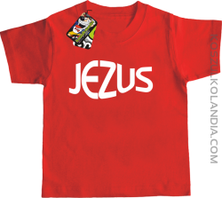 JEZUS Jesus christ symbolic - Koszulka Dziecięca - Czerwony
