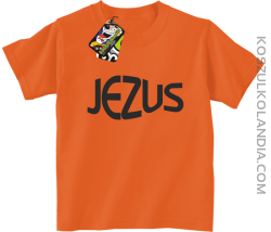 JEZUS Jesus christ symbolic - Koszulka Dziecięca - Pomarańczowy