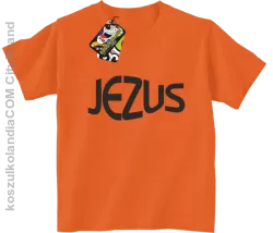 JEZUS Jesus christ symbolic - Koszulka Dziecięca - Pomarańczowy