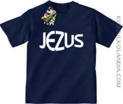 JEZUS Jesus christ symbolic - Koszulka Dziecięca - Granatowy