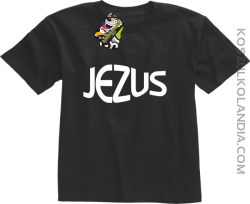 JEZUS Jesus christ symbolic - Koszulka Dziecięca - Czarny