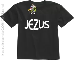 JEZUS Jesus christ symbolic - Koszulka Dziecięca - Czarny