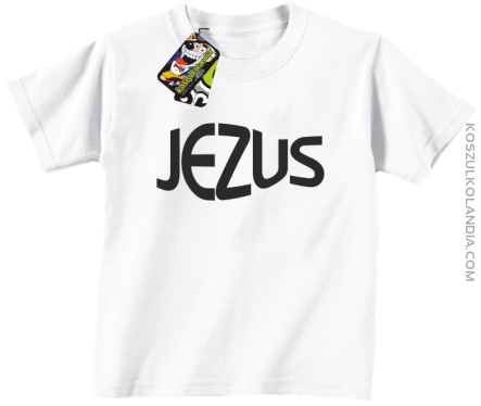JEZUS Jesus christ symbolic - Koszulka Dziecięca - Biały