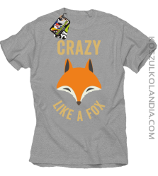 Crazy like a Fox - Koszulka męska melanż