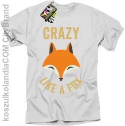 Crazy like a Fox - Koszulka męska biała 