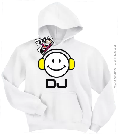DJ - dziecięca bluza z kapturem