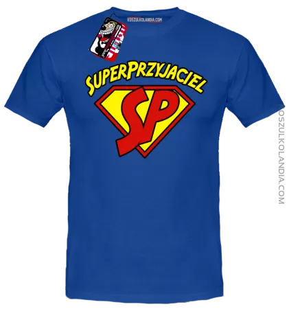 SUPER PRZYJACIEL - koszulka męska