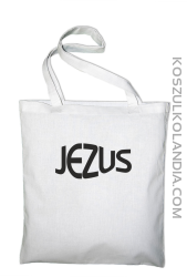 JEZUS Jesus christ symbolic - torba na zakupy - biały