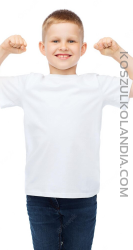 Koszulka z własnym zdjęciem - damska - męska lub dziecięca BIAŁA 3
