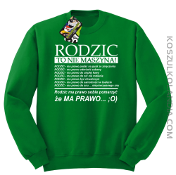 Rodzic to nie maszyna - Bluza STANDARD kehly