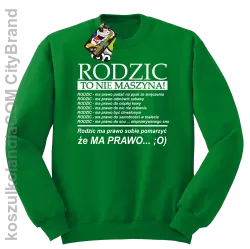 Rodzic to nie maszyna - Bluza STANDARD kehly