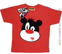 Animek Fragles - koszulka dziecięca - czerwony