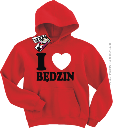 I love Będzin - bluza dziecięca