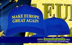 Make Europe Great Again - Czapka 5-panelowa