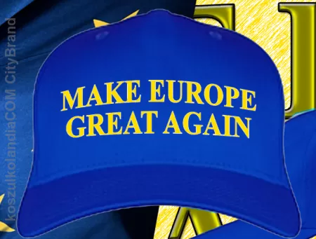 Make Europe Great Again - Czapka 5-panelowa