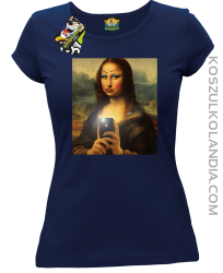 Mona Smart Pear Lisa - Koszulka damska granat