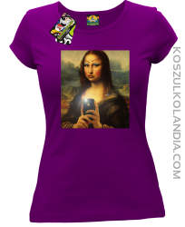 Mona Smart Pear Lisa - Koszulka damska fiolet