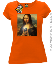 Mona Smart Pear Lisa - Koszulka damska pomarańcz