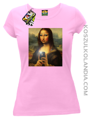 Mona Smart Pear Lisa - Koszulka damska róż