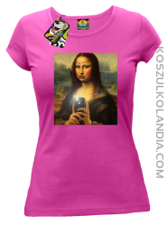 Mona Smart Pear Lisa - Koszulka damska fuchsia