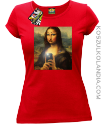 Mona Smart Pear Lisa - Koszulka damska red
