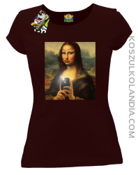 Mona Smart Pear Lisa - Koszulka damska brąz