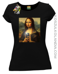Mona Smart Pear Lisa - Koszulka damska czarna