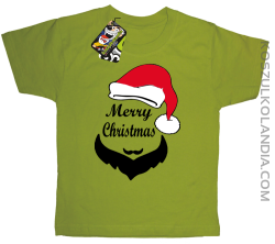 Merry Christmas Barber - Koszulka dziecięca kiwi