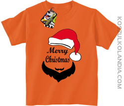 Merry Christmas Barber - Koszulka dziecięca pomarańcz 