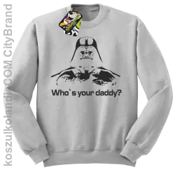 LORD Who`s your daddy - Bluza męska standard bez kaptura melanż 