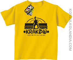 Kraków wonderland - Koszulka dziecięca żółty 