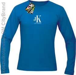 JK Just Kidding - longsleeve męski niebieski