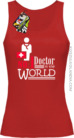 No1 Doctor in the world - Top damski 