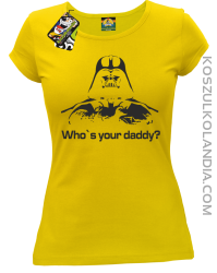 LORD Who`s your daddy - Koszulka damska żółta 