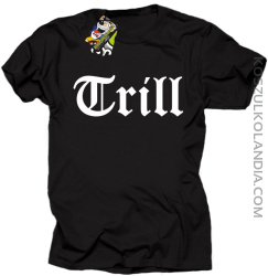 TRILL - Koszulka męska czarna