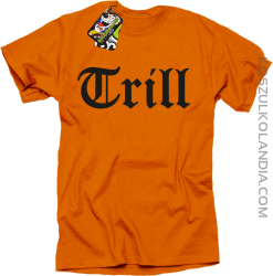 TRILL - Koszulka męska pomarańczowa