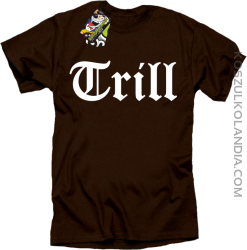 TRILL - Koszulka męska brąz