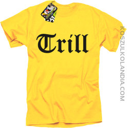 TRILL - Koszulka męska żółta