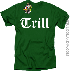 TRILL - Koszulka męska zielona