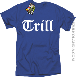 TRILL - Koszulka męska niebieska