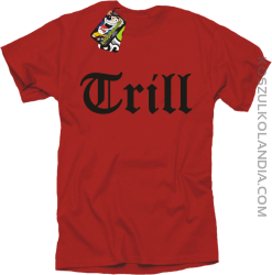 TRILL - Koszulka męska czerwona
