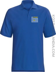 BE DIFFERENT - Koszulka Polo męska niebieska 