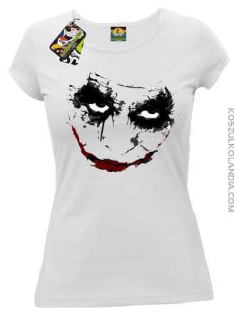 Halloween Super Smile - koszulka damska 