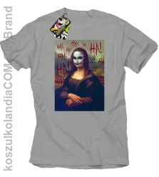 Mona Lisa Hello Jocker - Koszulka męska melanż 